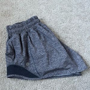 Grey Hotty Hot Lululemon Shorts
